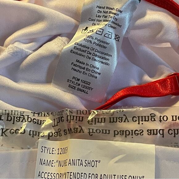 NEW Yandy Nurse Anita Shot Naughty Nurse Costume Size Medium - Picture 6 of 7